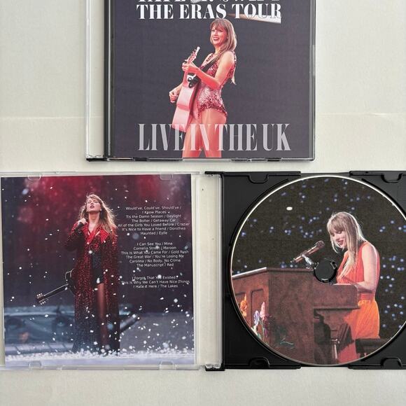 Taylor Swift The Eras Tour Live in The UK Surprise Song CD - Picture 1 of 4